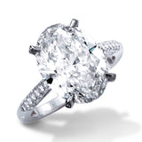 de Boulle Bridal Collection Oval Cut Diamond Ring