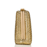 Chanel Paris in Rome Gold Python Il Quadrato Minaudiere