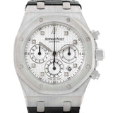 Audemars Piguet Royal Oak White Gold Chrono Watch 26022BC.OO.D002CR.01