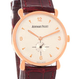 Audemars Piguet Vintage 18K Rose Gold Round Limited Edition Watch