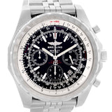 Breitling Bentley Motors T Black Dial Mens Steel Watch A25363