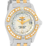 Breitling Windrider Calisto Steel 18K Yellow Gold Diamond Watch D72345