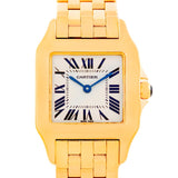 Cartier Santos Demoiselle Midsize 18K Yellow Gold Watch W25062X9
