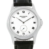 Patek Philippe Calatrava 18k White Gold Watch 5115 Papers