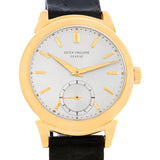 Patek Philippe Calatrava Vintage 18k Yellow Gold Scroll Lugs Watch 1491
