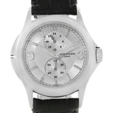 Patek Philippe Travel Time 18k White Gold Watch 5134G Box Papers