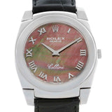 Rolex Cellini Cestello 18K White Gold MOP Dial Watch 5330 Box Papers