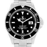Rolex Submariner Black Dial Automatic Stainless Steel Watch 16610