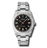 Rolex Milgauss Black Face V Series YEAR 2010 116400