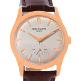 Patek Philippe Calatrava 18k Rose Gold Mechanical Mens Watch 5196R