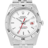 Rolex Datejust Thunderbird Turnograph Watch 116264 Box Papers