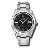 Rolex Datejust II 41mm/Stainless Steel/Domed Bezel 116300 bkrio