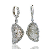 de Boulle Collection Diamond Slice Earrings