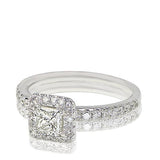 Princess Cut 0.41 Carat Diamond Engagement Ring
