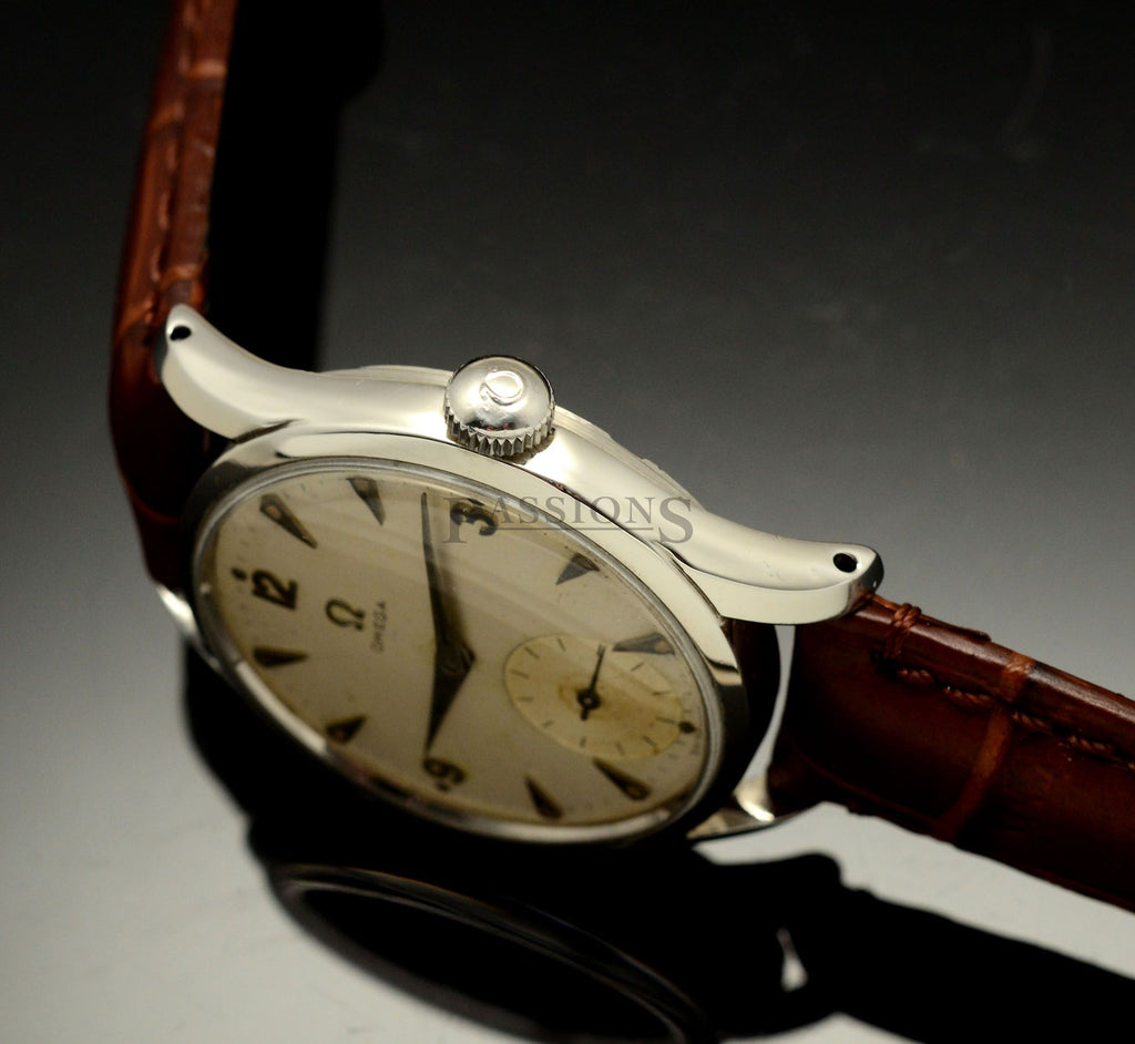 Omega 35mm Circa 1951 small seconds manual winding in Steel