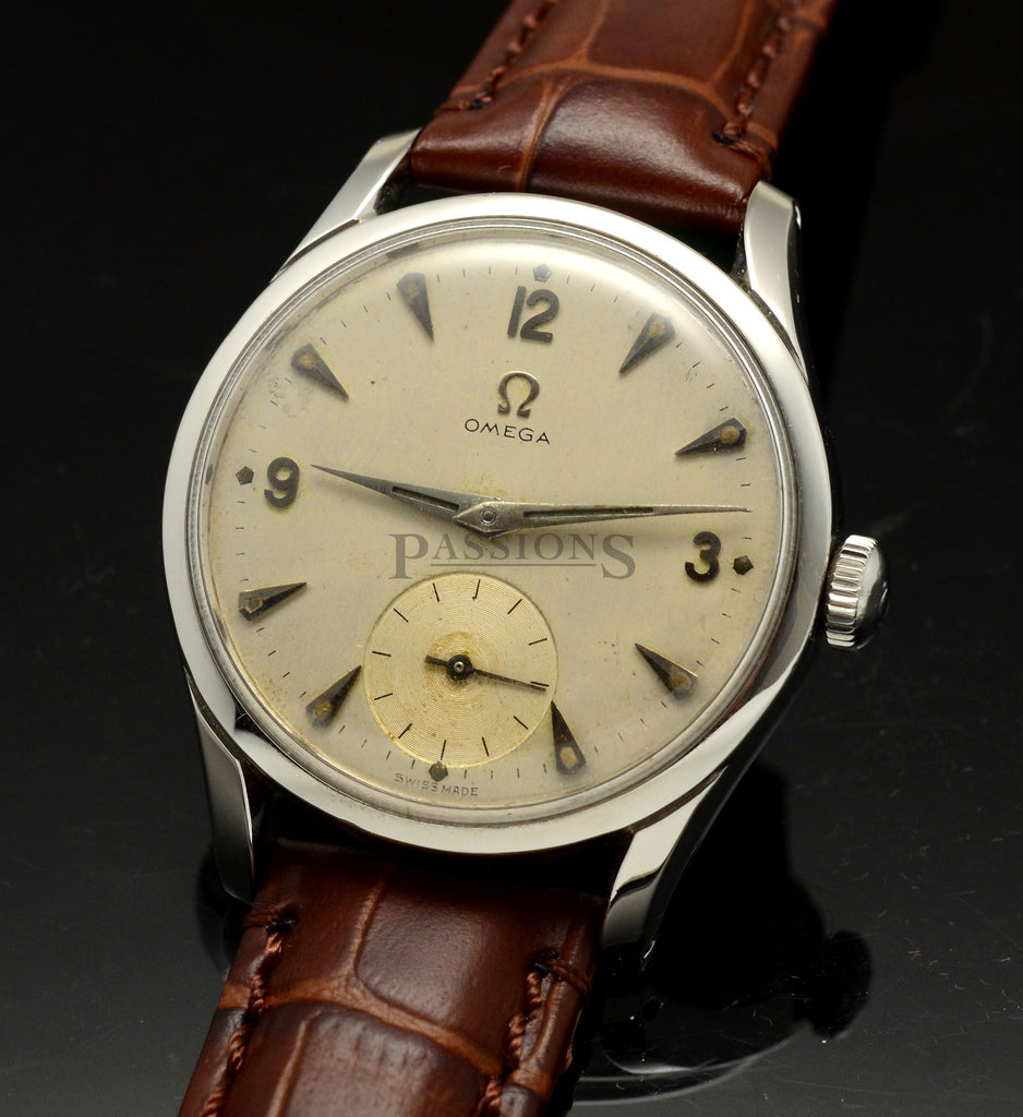 Omega 35mm Circa 1951 small seconds manual winding in Steel