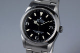 1997 ROLEX EXPLORER 14270 WITH BOX AND PAPERS