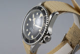 1968 TUDOR SUBMARINER 7016/0 BLACK SNOWFLAKE
