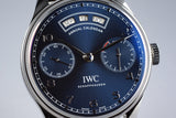 2016 IWC ANNUAL CALENDAR IW503502 WITH BOX AND PAPERS
