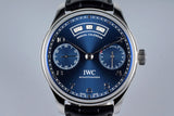 2016 IWC ANNUAL CALENDAR IW503502 WITH BOX AND PAPERS