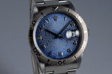 1999 ROLEX DATEJUST 16264 THUNDERBIRD WITH FADED BLUE COMPUTER DIAL