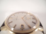 Omega Constellation 18 k solid gold case Omega lizard strap and buckle ref 168.010 cal 564 year 1966 (free shipping worldwide insured with Fedex)