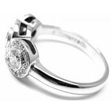 TIFFANY & CO CIRCLET PLATINUM DIAMOND BAND RING