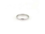 Cartier Platinum & 0.02ct Diamond Wedding Band Ring Size 4.75