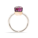 Pomellato Pavé Ruby \"Nudo\" Ring