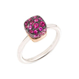 Pomellato Pavé Ruby \"Nudo\" Ring