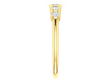 14K Yellow Gold & .25tdw Diamond Ring Size 7