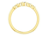 14K Yellow Gold & .25tdw Diamond Ring Size 7