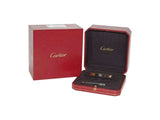 Cartier Love 18K White Gold Bracelet Size 17