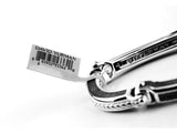 David Yurman Sterling Silver Universal Bolt Link Black Diamond Bracelet