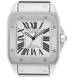 Cartier Santos 100 W200737G Stainless Steel 38mm Unisex Watch