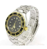 Omega Seamaster 396.1042 Professional 200M 18K Yellow Gold Stainless Steel Quartz 38mm Mens Watch
