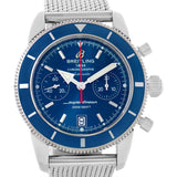 Breitling SuperOcean Heritage 44 Chrono Blue Dial Watch A23370 Unworn