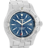 Breitling Colt Automatic Stainless Steel Blue Dial Mens Watch A17380