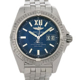 Breitling Windrider Cockpit 41 Men\'s Steel Watch A49350