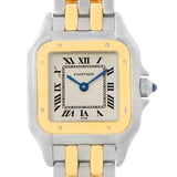 Cartier Panthere Ladies Steel 18K Yellow Gold Watch W25029B6