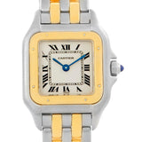 Cartier Panthere Ladies Steel 18K Yellow Gold Watch W25029B6