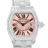 Cartier Roadster Ladies Pink Dial Limited Edition Watch W62017V3