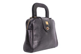 The Ballad Handbag in Black Italian Leather