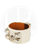 Hermès CDC White Bracelet in Epsom leather PHW