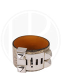Hermès CDC Ombré Bracelet in Lizard PHW