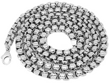 Platinum Men\'s Fancy Handcrafted Chain