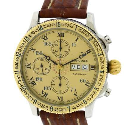 LONGINES - Lindbergh Hour Angle Chronograph 674.5232 – Luxify
