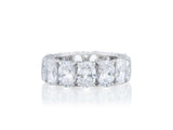 Oval Cut Eternity Band 0.70pts