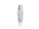 Emerald Cut Eternity Band 0.10-0.16pts