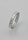 Emerald Cut Eternity Band 0.10-0.16pts